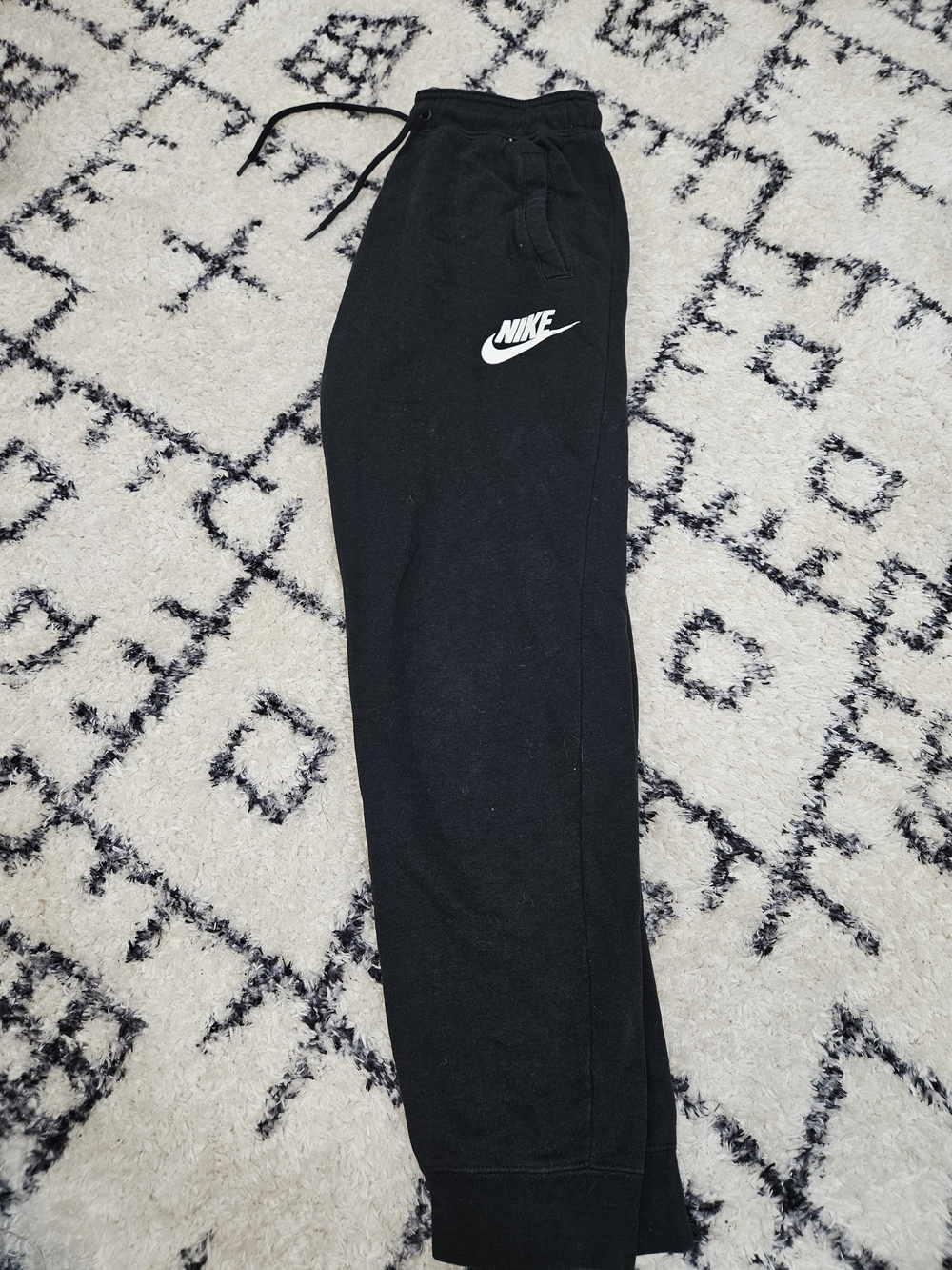Nike Black Logo Jogger Sweatpants
